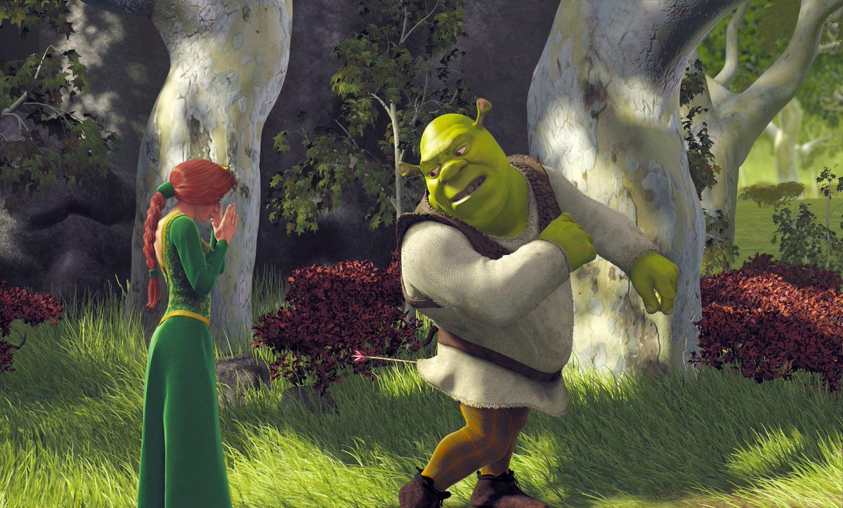 ToonHive's tweet photo. 22 years ago today, ‘SHREK’ released in theaters. https://t.co/hNoDGnkTDi