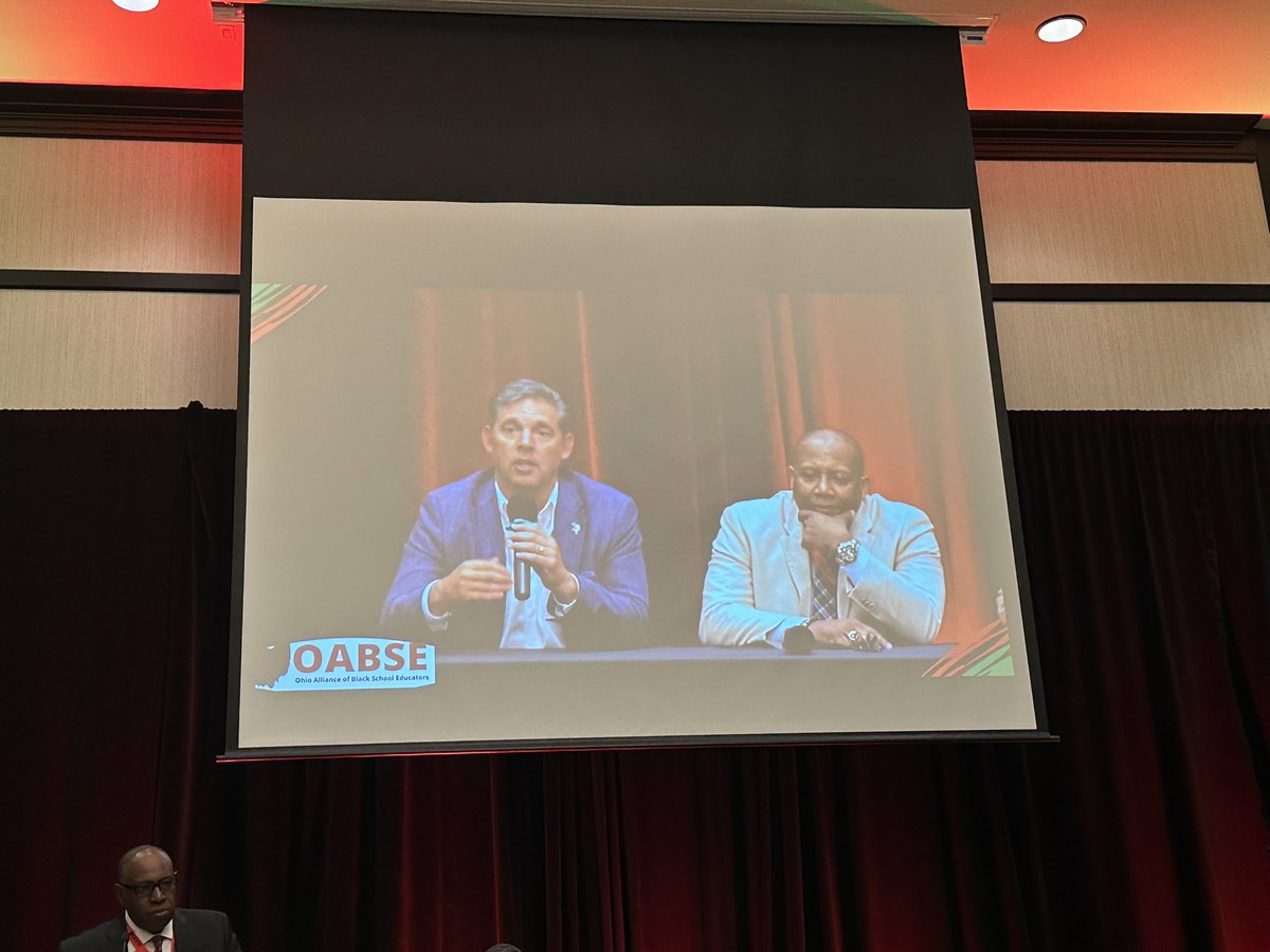 TBurton_Empower's tweet photo. What an honor it was to share some thoughts and ideas at the Ohio Alliance of Black School Educators Annual Conference. #OABSEStrong #OABSEConference #OABSEPromise #OABSE2023 @OABSEnews #vikingdiff https://t.co/2QrBpiICQ4
