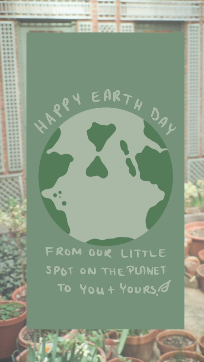 CornerBooksNYC's tweet photo. Happy Earth Day everyone from our little plot on the planet to you and yours! https://t.co/IGbuA8XX4A