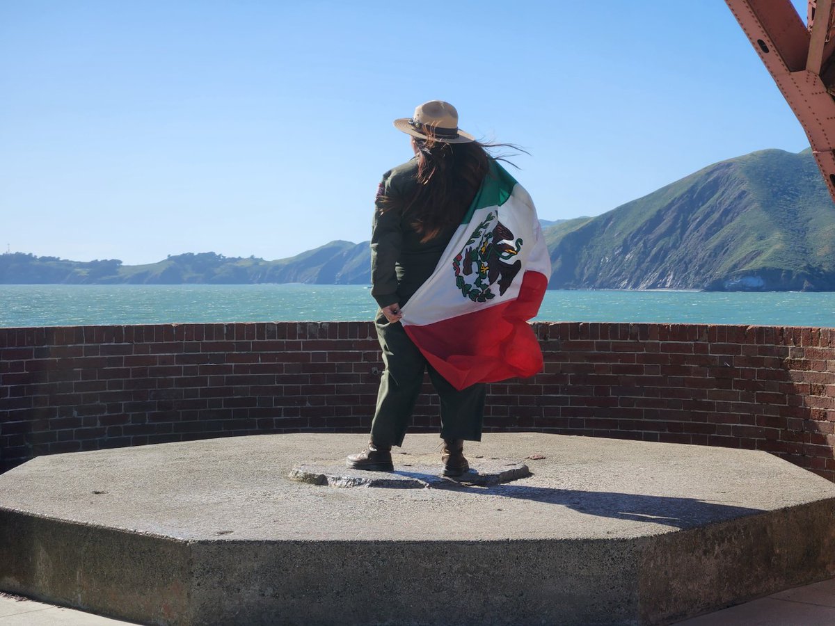 FortPointNHS's tweet photo. One of my greatest accomplishments that I have had working here has been my ability to bring my culture to show in places we often don’t feel seen.”-Ranger Xotchitl. We all have a #MyParkStory so we encourage all our visitors to share what they are with us! #NationalParkWeek https://t.co/iy7nC9GVIA