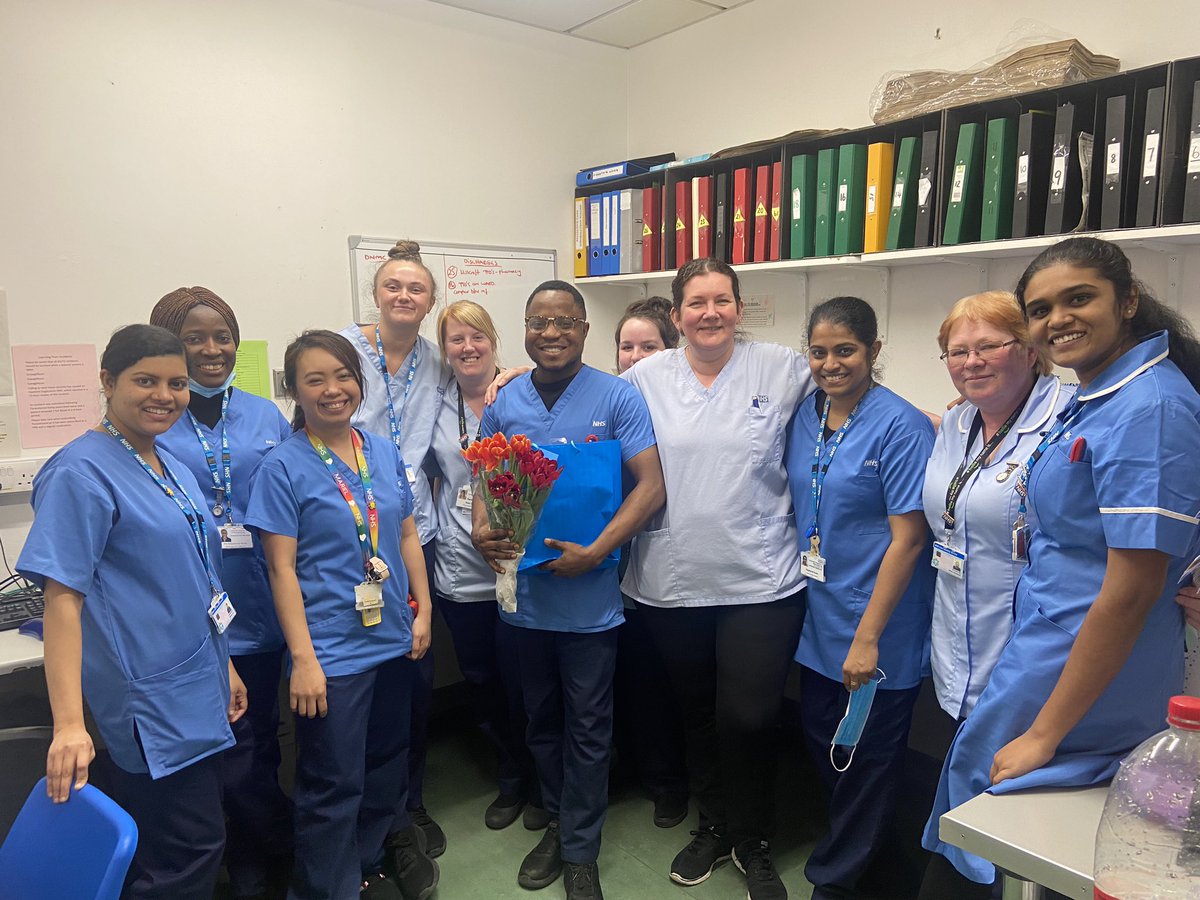 Kenny Oluwatosin on Twitter "Today, I signed out as a staff nurse