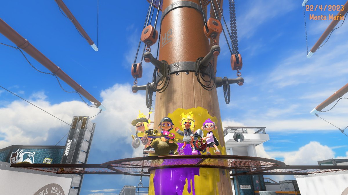 Kwan5949's tweet photo. girls are the best #Splatoon3 #NintendoSwitch https://t.co/3M7HfJYV6B