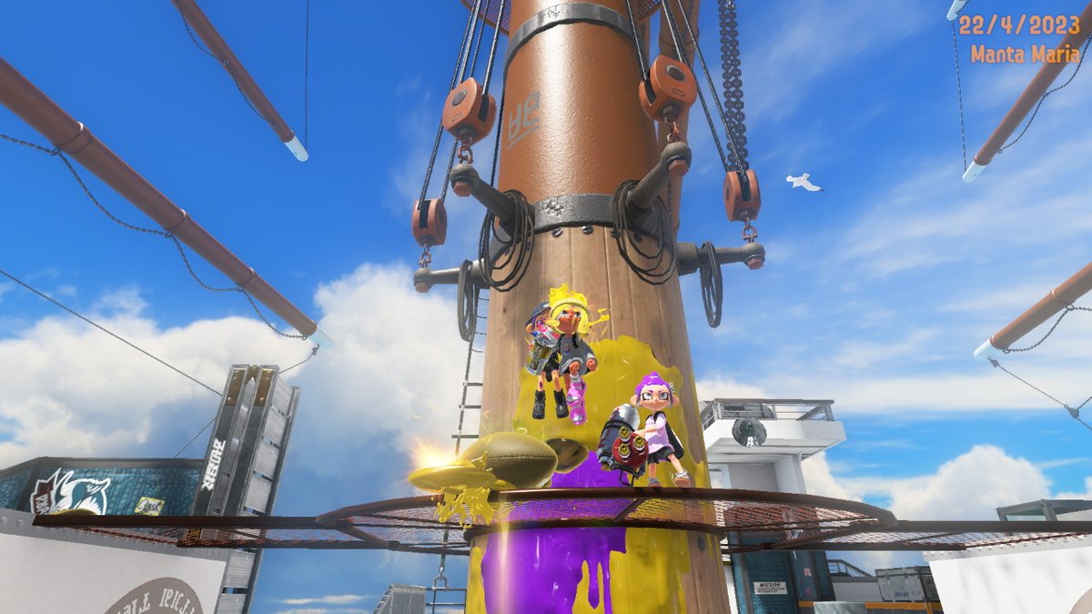 Kwan5949's tweet photo. girls are the best #Splatoon3 #NintendoSwitch https://t.co/3M7HfJYV6B