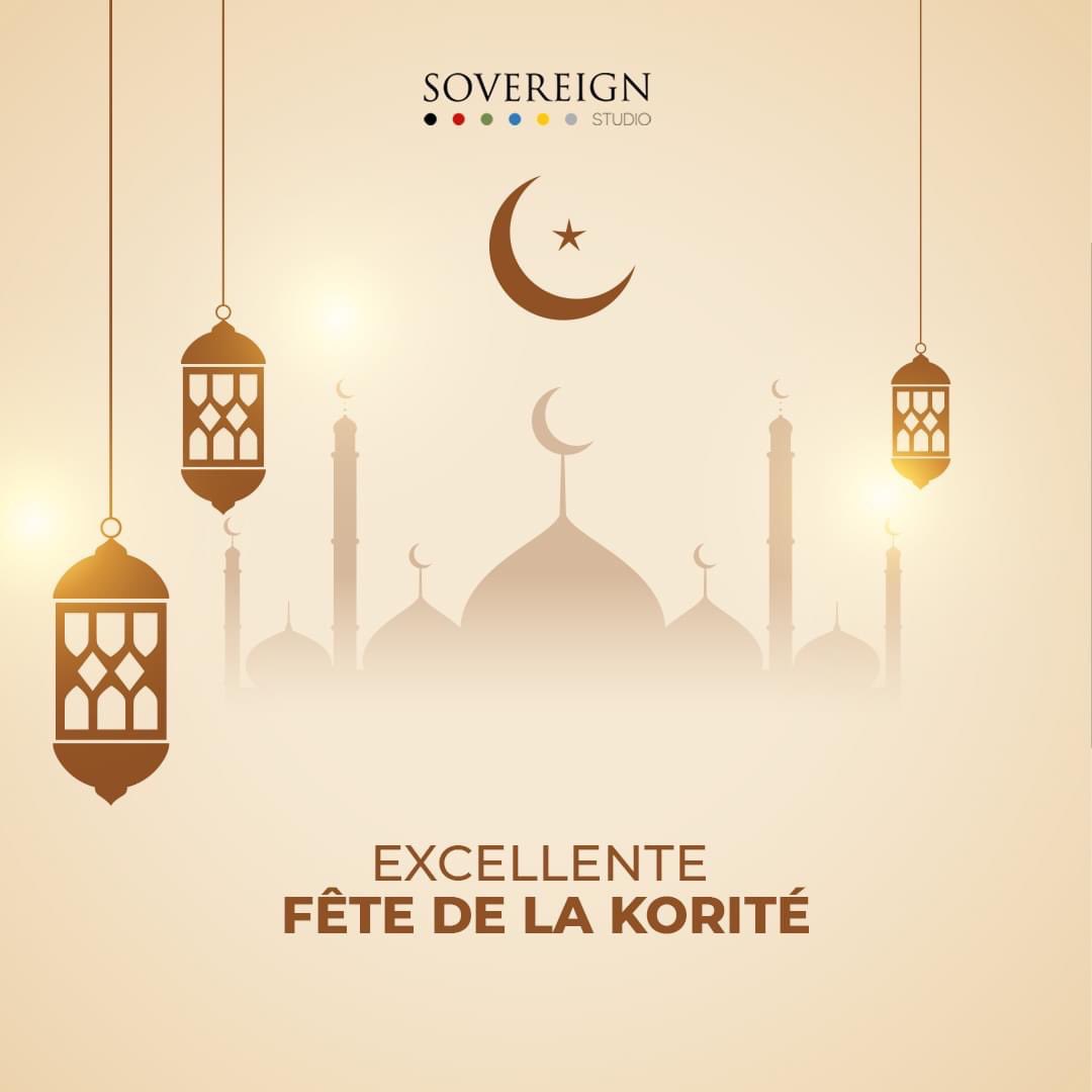 StudioSovereign's tweet photo. [Korité 2023]

Toute l’équipe de Sovereign vous souhaite une excellente fête de l’Eid. 

#Dewenati #Korite2023 #EidAlFitr https://t.co/fKIk5W91iH