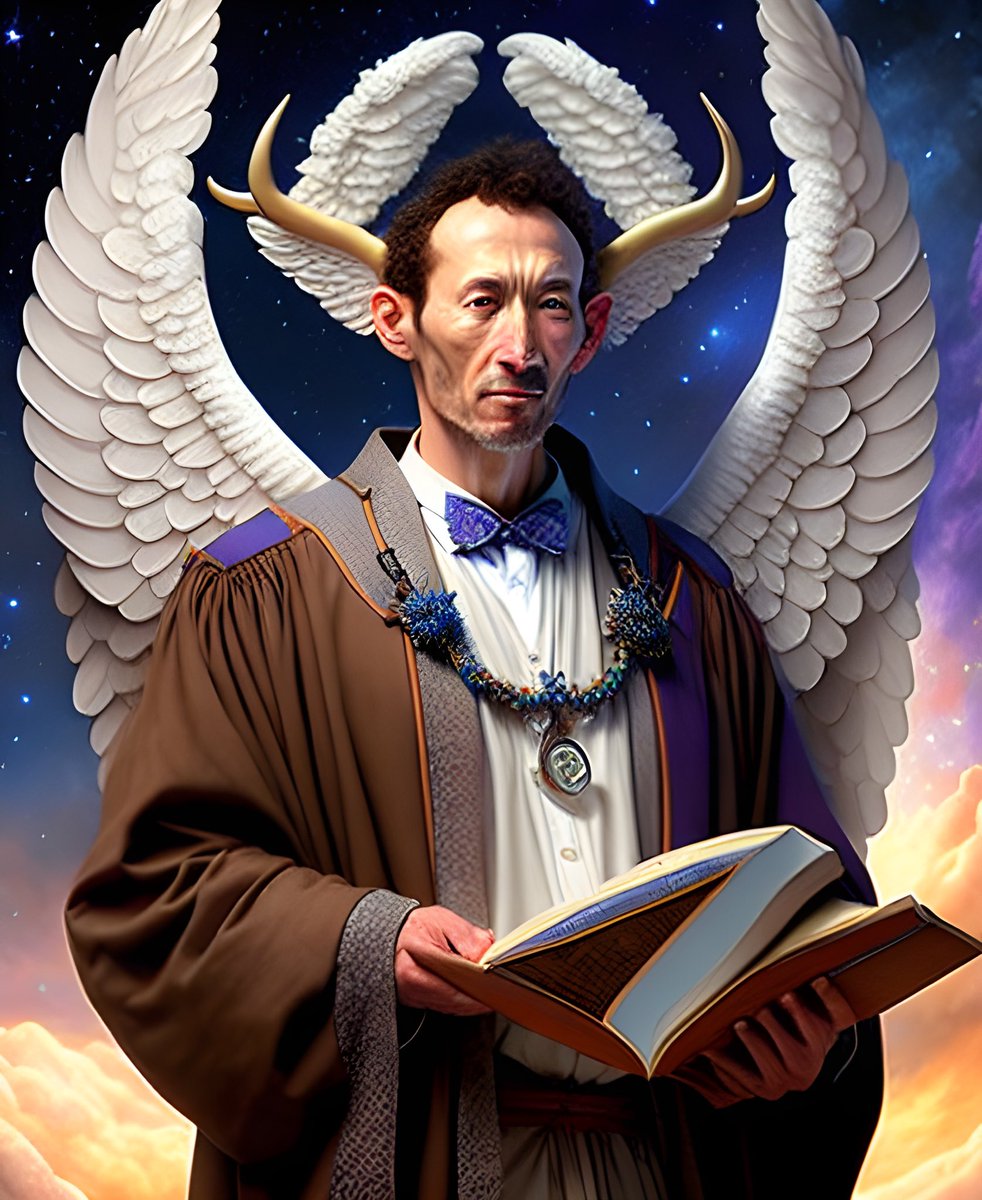 JosephMFortePhD's tweet photo. The Dumb Ox Angelic Doctor according to LisaAI.  #aquinas #philosophy #ai https://t.co/EWvv8T6Ihl