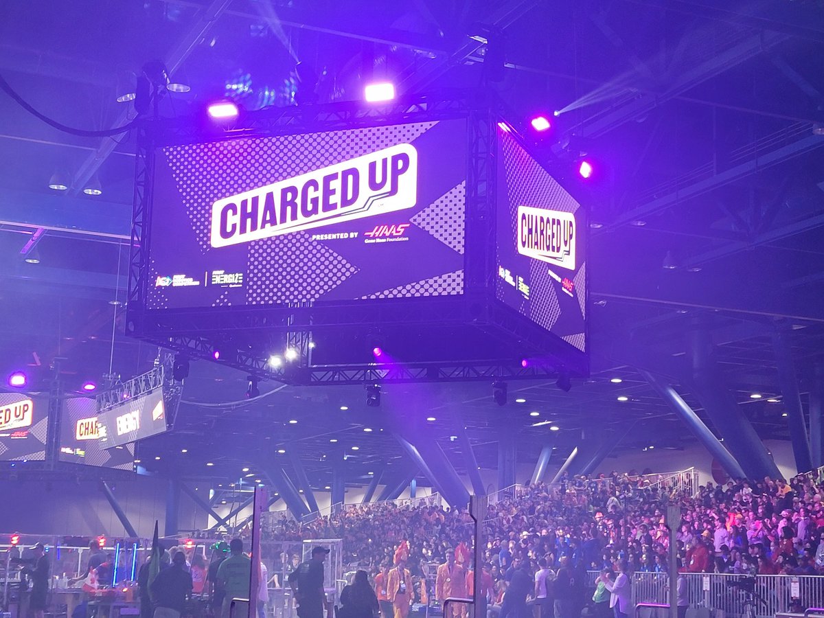 Let's gooooooo!

#FIRSTChamp #CHARGEDUP #FIRSTENERGIZE