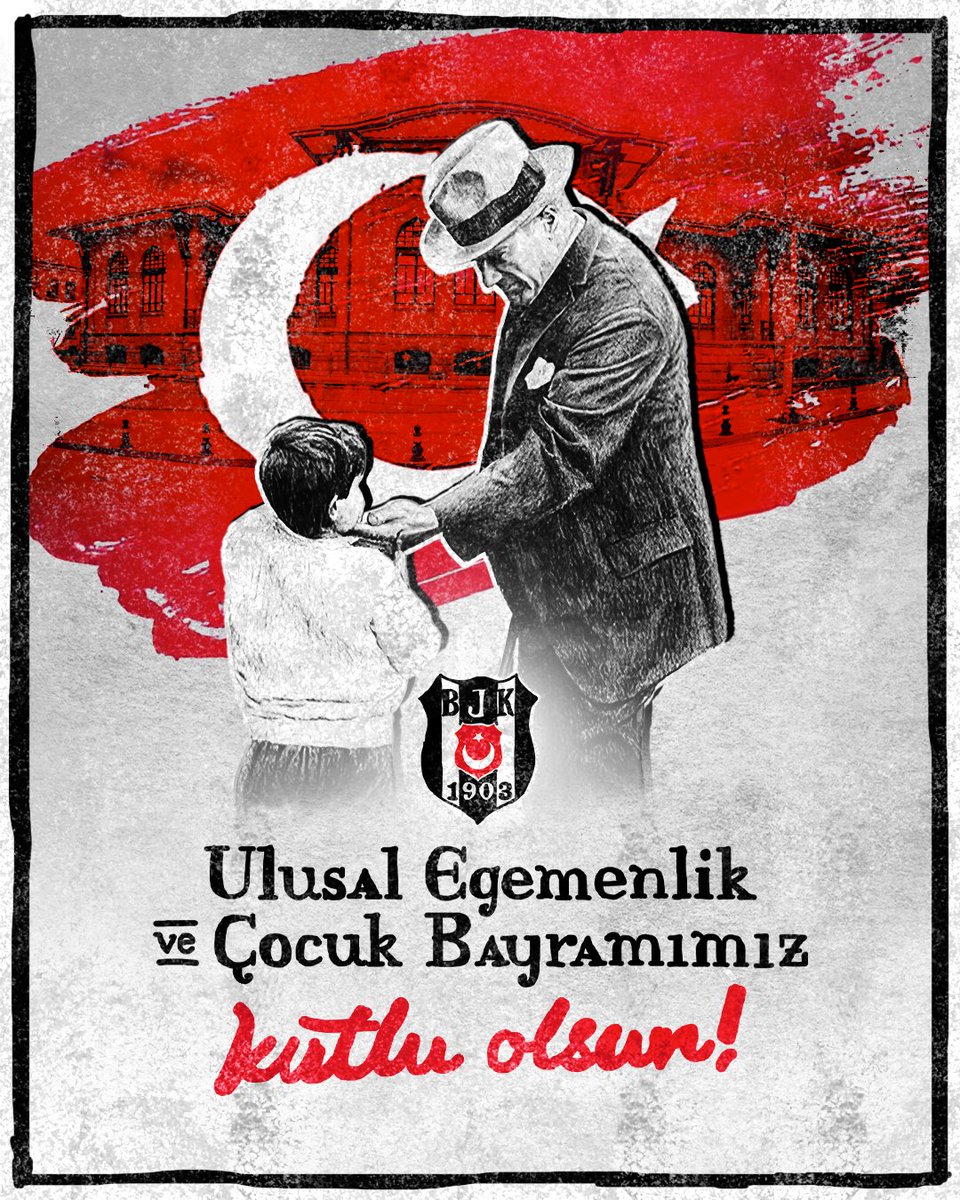 Cumhuriyetimizin kurucusu Gazi Mustafa Kemal Atatürk tarafından 23 Nisan 1920’de TBMM’nin açılışı ile birlikte dünya çocuklarına armağan edilen 23 Nisan Ulusal Egemenlik ve Çocuk Bayramı kutlu olsun. 🇹🇷 #EnGüzelBayram | #23NisanKutluOlsun