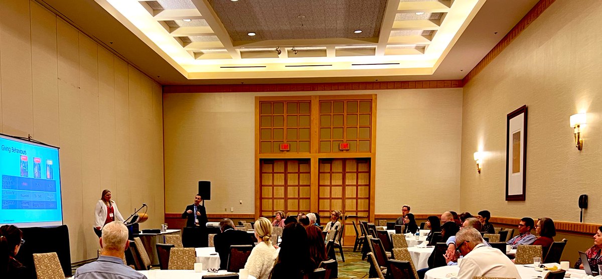 UinvitedU's tweet photo. Um, wow - and also a clearly relevant session at #CAGP23 to have SO many delegates there at 7am!? Feedback has been great on the value of the work you are doing for charities to understand their own data!
As always, thank you for being such a strong part of #WillPowerCA 🙌🏾 https://t.co/TKPVWB27h3