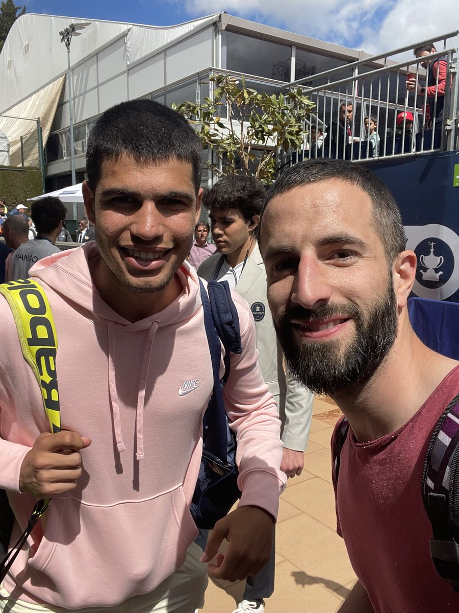 coOodigo's tweet photo. Suerte @carlosalcaraz !!! 💪💪💪 https://t.co/5iDcY4QM3I