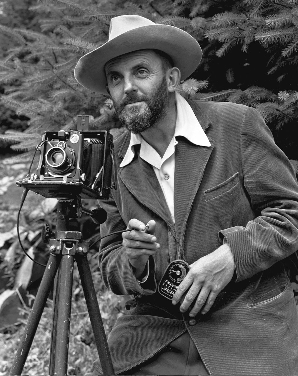 American landscape photographer and environmentalist #AnselAdams died #onthisday in 1984. 📷 #photography #photog #blackandwhite #AmericanWest #conservationism #Groupf64 #PresidentialMedalofFreedom #SierraClub #wilderness #trivia
