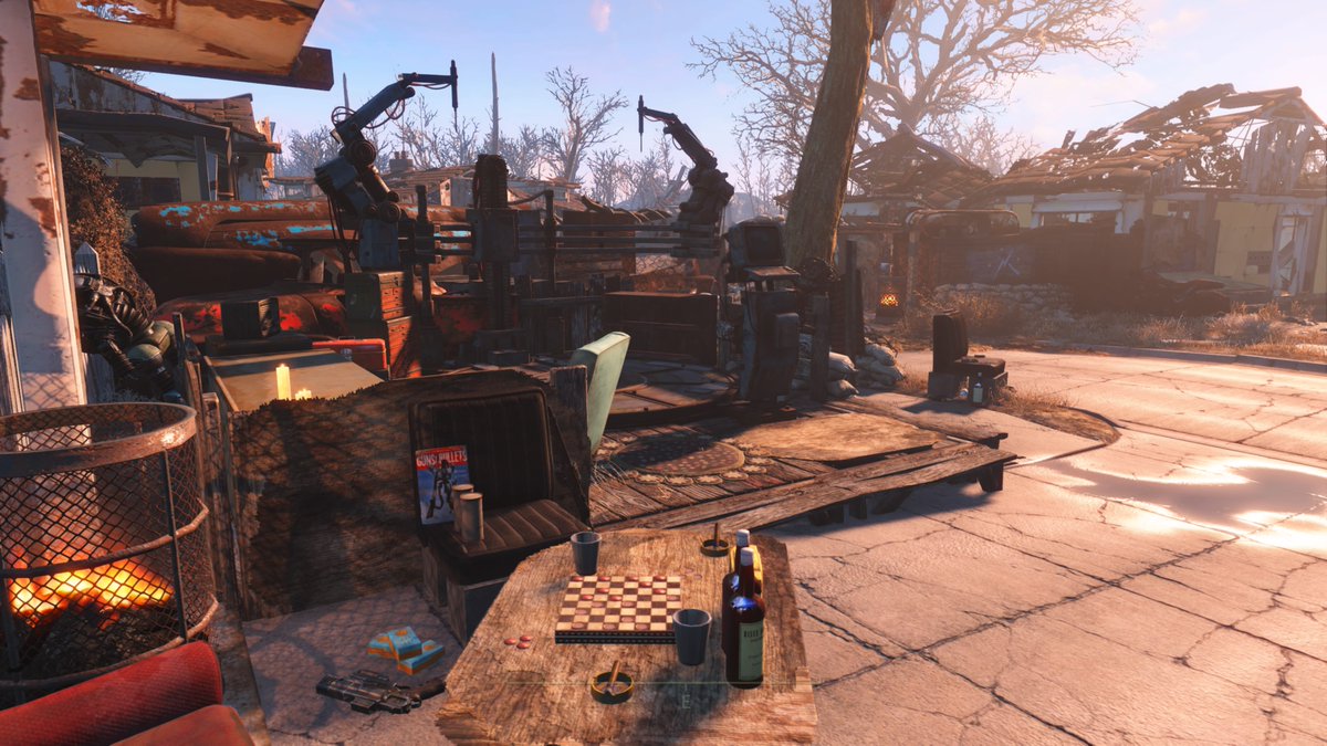 StarbornNomad's tweet image. Few more bits and bobs and it&apos;s good to go.. Right, where&apos;s Codsworth gone.. #Fallout4 #Automatron #PS4share