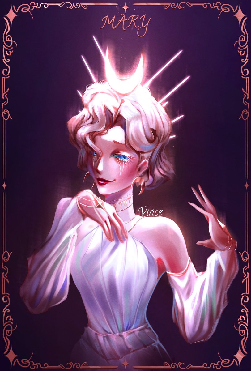 Bloody Queen's Deduction Star Dress🌜
#IdentityV #idv #identityVイラスト #IdentityVfanart #bloodyqueen #idvmary #украрт