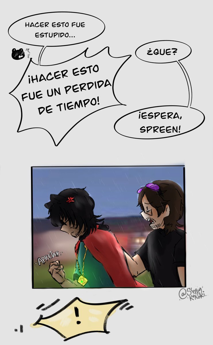 sleppykuroki's tweet photo. [Parte 10]

-“no sirvo para esto”
#spruanAu #spruan #osocaballo https://t.co/zgooz3U9ib