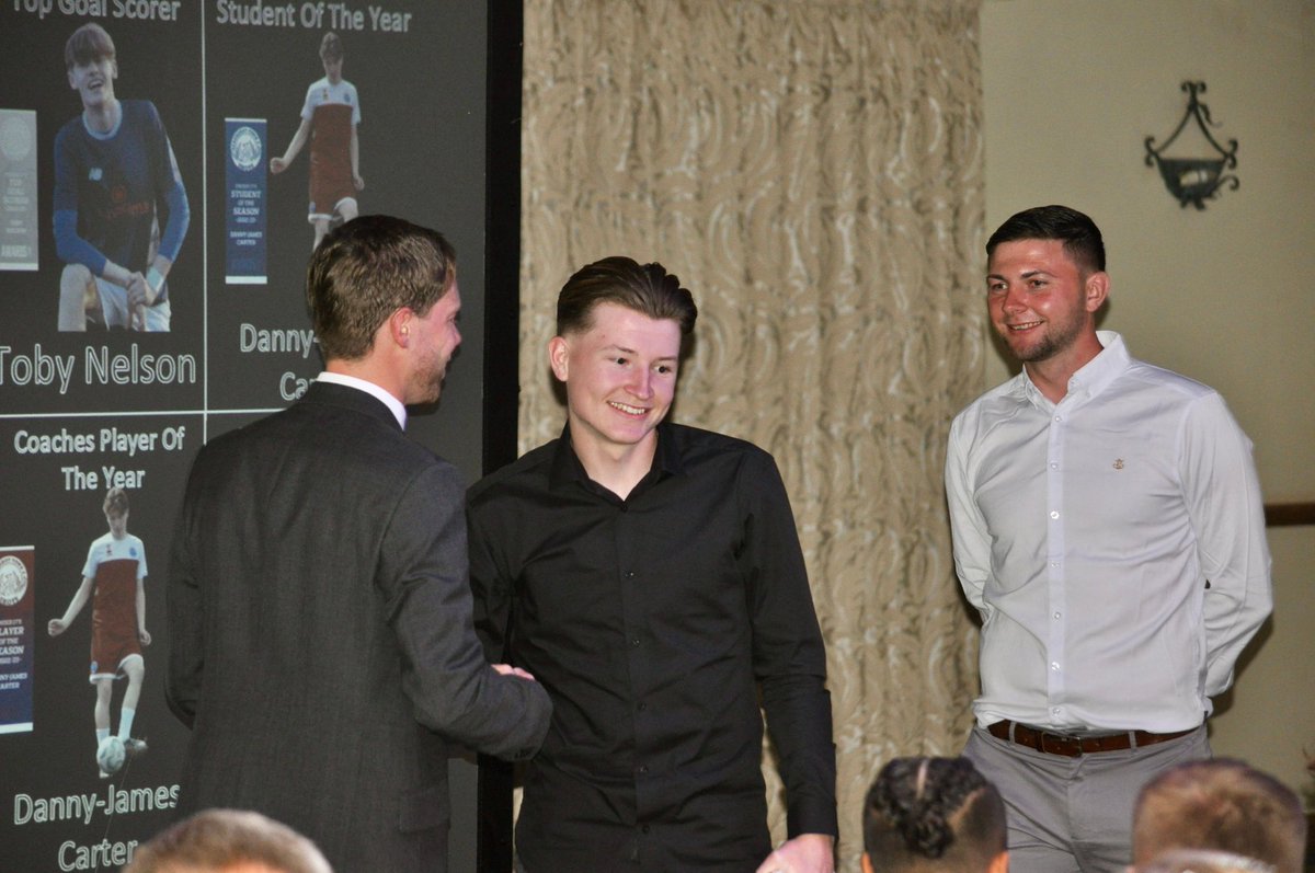 DannyJamesCart4's tweet photo. Enjoyable night last night and very delighted with 2 great achievements in: 
Player of the season 
Student of the season
Would like to thank everybody in the academy hard work continues. https://t.co/qLUGGsED1X