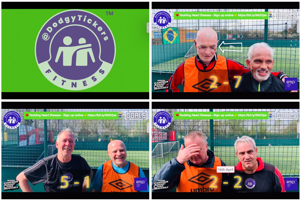DodgyTickers's tweet photo. ⚽️ Missed us? Watch our ‘MegaMix 👉 https://t.co/JDPAdqEmon
Interested? Sign up 👉 https://t.co/JQk8hLYhsg
#Over50 #Football #CVD #London #Essex #NHS #TimeToTalk #Project84 #THFC #WHUFC #LOFC #Veterans #Diabetes #Parkinsons #EidMubarak Partners: @deliver_success @theCALMzone https://t.co/MrbhWdK97T