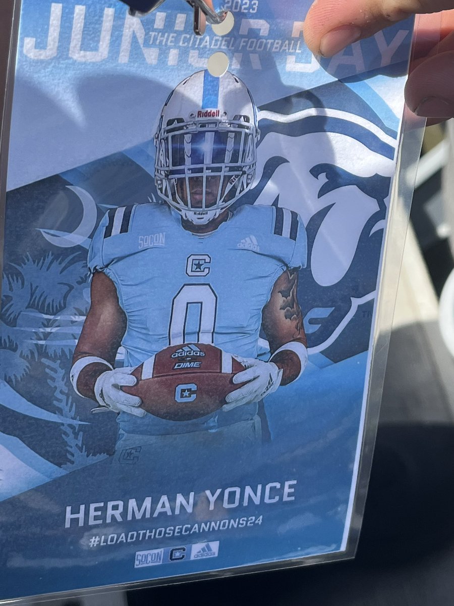 Had a great time at Citadel spring game <a href="/JacksonEskierka/">Jackson Eskierka</a>