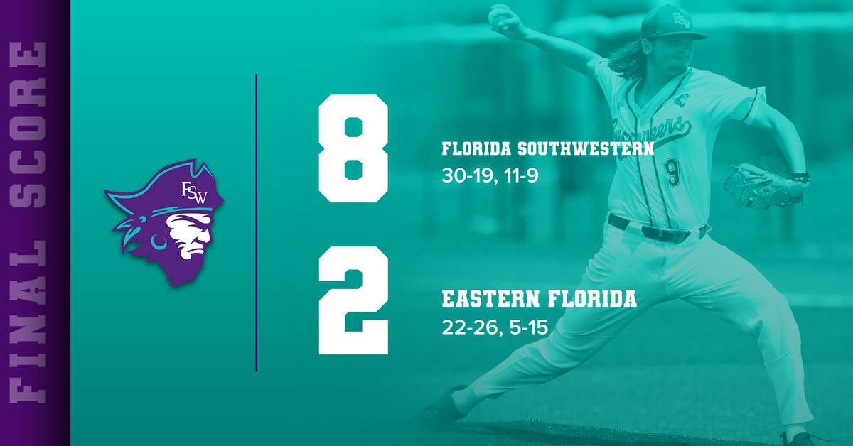 BSB: BUCS WIN!! Zach Locke closes out the Titans in the 9th and the Bucs win it 8-2! FSW will now be scoreboard watching in Fort Pierce as a Miami Dade win over Indian River would mean the Bucs are headed to the 2023 postseason!
