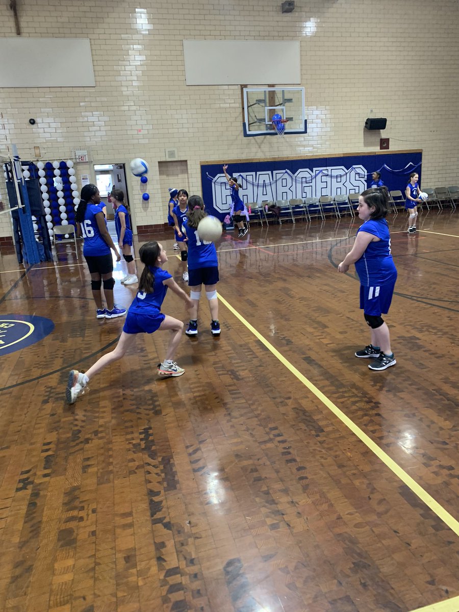 Pack the place has begun! Great games played by our 4th grade team! 6th is in the lead over the 5th