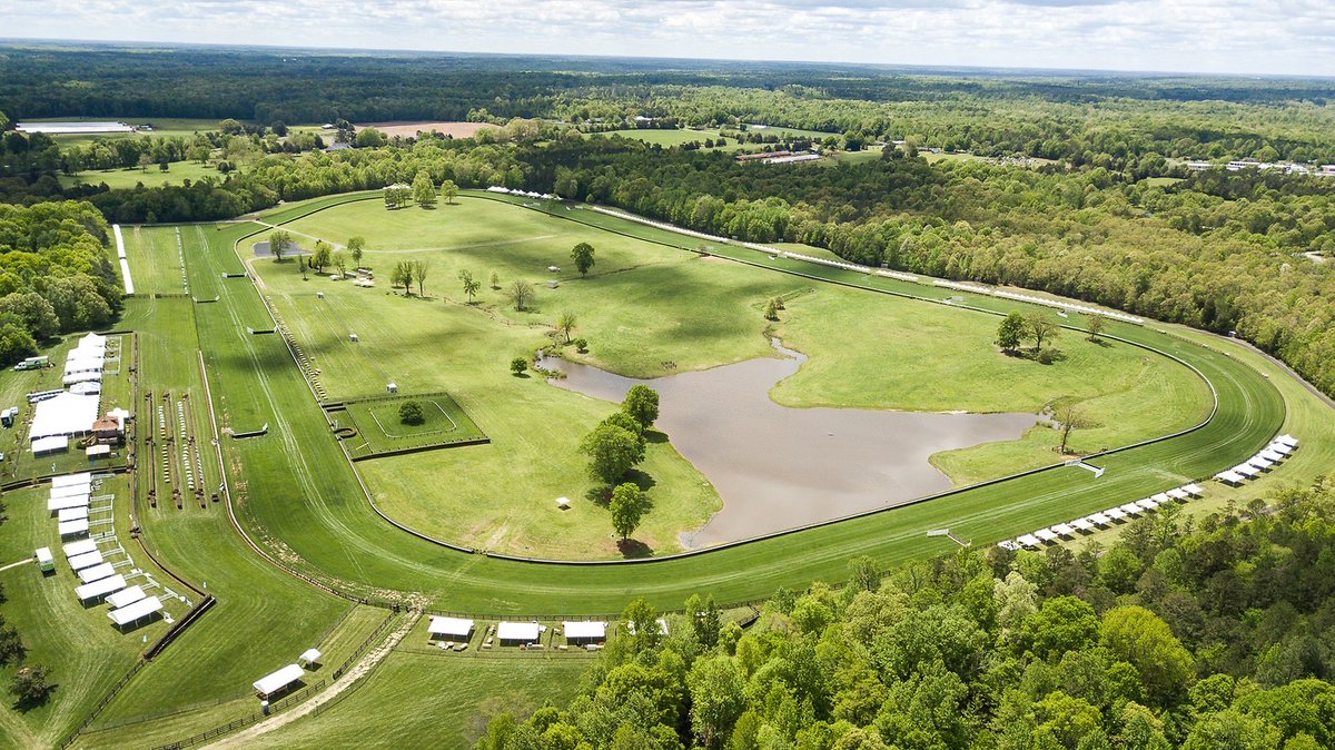 Happy #earthday and one week countdown ⏳To ensure this view is the same one we’ll be sharing for generations to come, we’ve donated the development rights of 245 acres into a permanent easement with @catawbalands to permanently protect the race course.