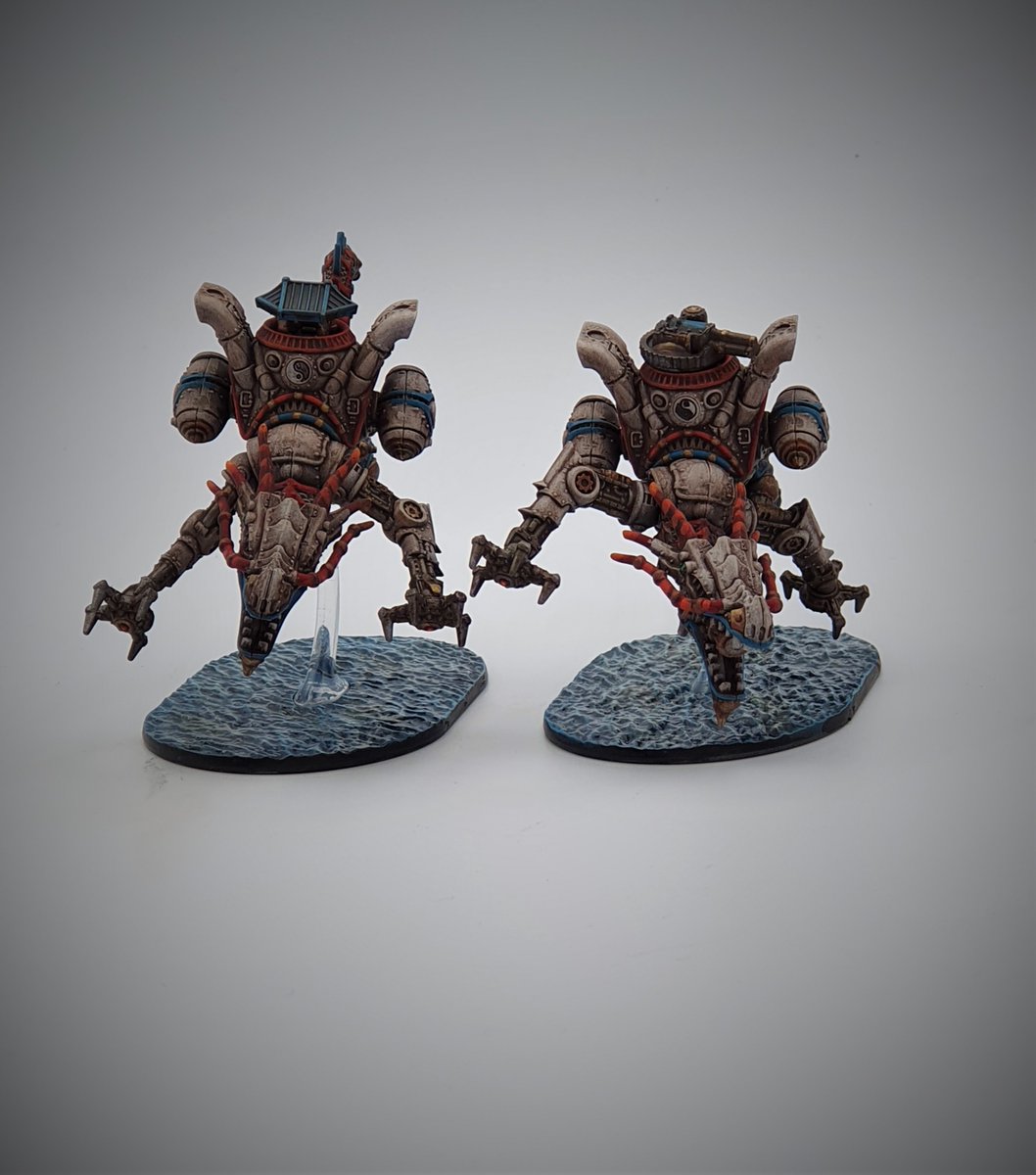 Eyecon74's tweet photo. Dystopian Wars Tianlong Draconic Colossus models, I mean, flying dragons ?  Yes Please ! 

#miniatures #miniaturesgaming #tabletopgaming  #shipbattles #fantasywargames #wargaming #ships #steampunk #tabletopgames #Dystopianwars #warcradle https://t.co/sgSx6cpwQo