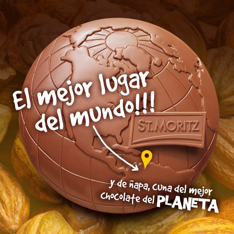 stmoritzve's tweet photo. 🌎♻️¡Hagamos  conciencia y cuidemos el planeta! ¡Qué privilegio es vivir en un país de chocolate! 🇻🇪 🤎🍫 

#DiaDeLaTierra #ChocolatesStMoritz https://t.co/110stoLozq
