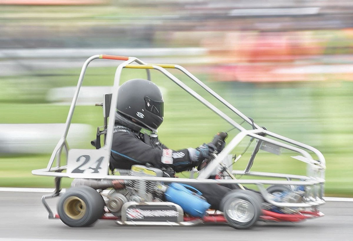 purdueexponent's tweet photo. And it’s over! Michael Cruz wins the 66th Purdue Grand Prix with Cruz Control racing. https://t.co/i04ugpqhB7