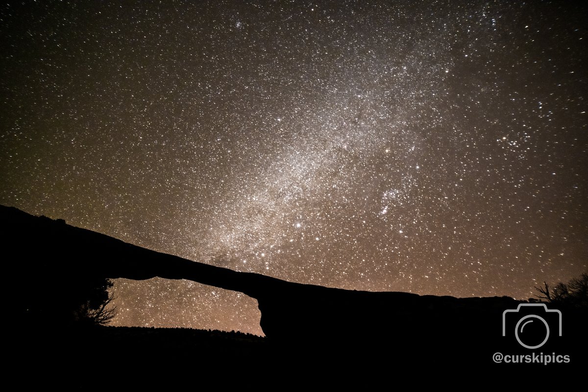 Today is the end of International Dark Sky Week, and last month I was able to visit the first ever International Dark Sky Park. 

Natural Bridges National Monument in Utah was designated the first International Dark Sky Park on March 6th, 2007. 

#internationaldarkskyweek