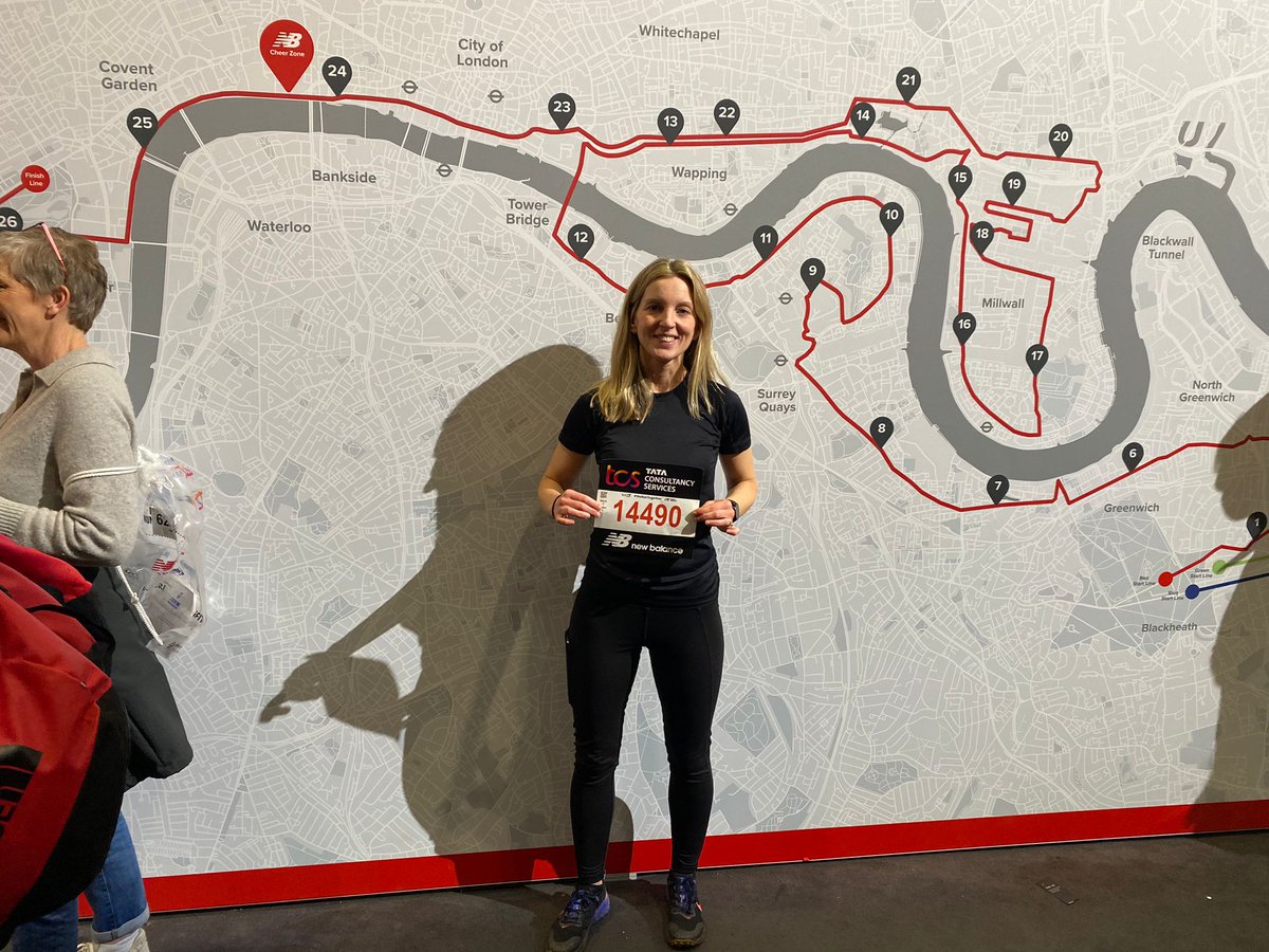 All prepped, only one thing left to do...well 26.2 to be precise 🤣 #TCSLondonMarathon2023 #BeliefRunsLondon #werunedgworth