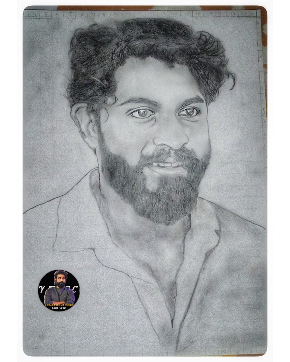 YrkSeneFC's tweet photo. @yuva_rajkumar Art By #ManjuBelagavi ❤️✏️

@yuvasamrajyabgm #yrsfc https://t.co/gNEmgBWl1B