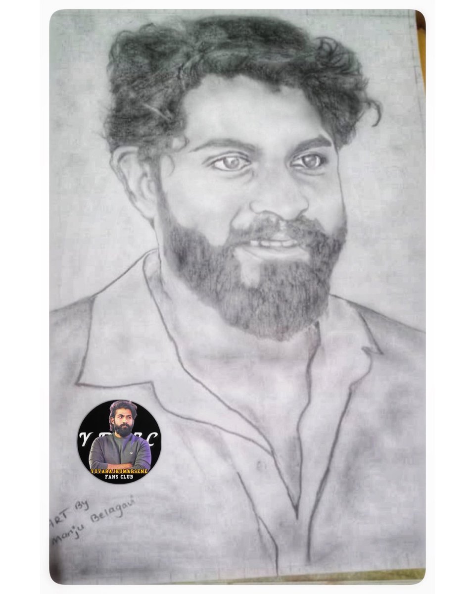 YrkSeneFC's tweet photo. @yuva_rajkumar Art By #ManjuBelagavi ❤️✏️

@yuvasamrajyabgm #yrsfc https://t.co/gNEmgBWl1B