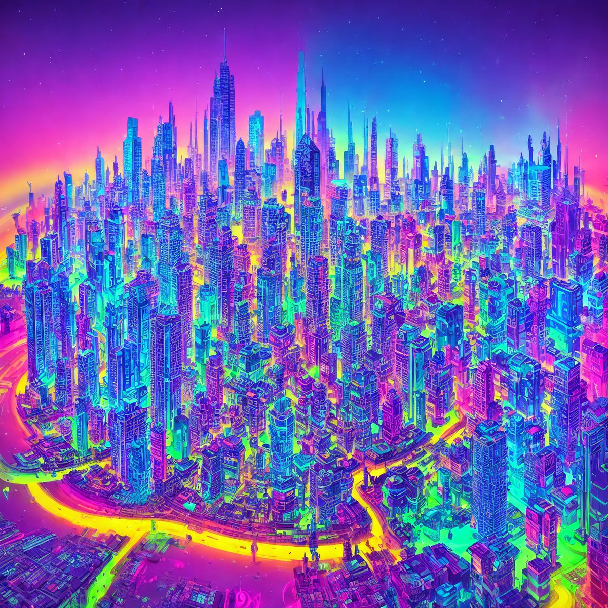 ai_ingenuity's tweet photo. Psycodelic City

#stablediffusionart #stablediffusion #GraphicDesign #ai #AI #nfts #iaart #NFTCommuntiy #castle #painting #NFT https://t.co/EMQ21Lh1AF