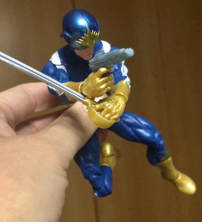 amecomisun's tweet photo. #マーベルレジェンド #MarvelLegends
#GuardiansOfTheGalaxy
#Starload
コミック初登場時のクラシックスタイルのスターロード。ちゃんと新素体使ってくれて良かった。ドラックス、ガモーラ、アダム・ウォーロック、メイガスとかいろいろ続けてくれると嬉しいなぁ。それこそ今流行りの2パックで。 https://t.co/XRkkoLuCch