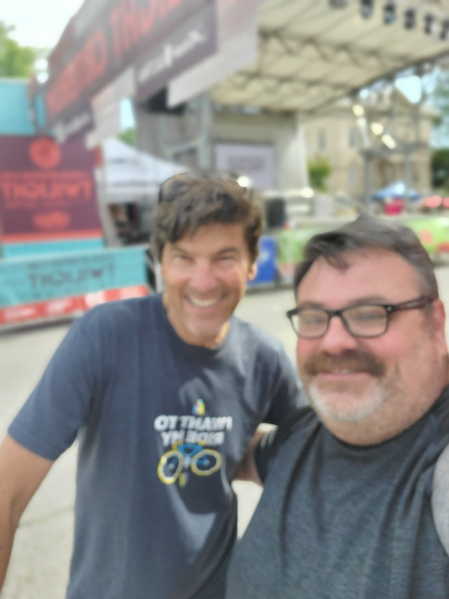 wayne_wheeler's tweet photo. @FakieFrankie met one of the greats at the Twilight Criterium. It is awesome when your heroes turn out to be awesome people in person. https://t.co/FyzYeVLOq8