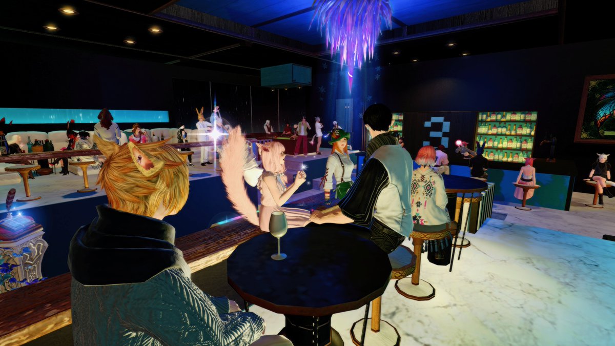 It feels amazing to be back even though we're just gone for 3 weeks!

New place, new memories to be made, more fun to be had ~

See you all next weekend!

P.S. - MJ Hee-hee night or Emo night? Let us know!

#eorzea3am 

📸: <a href="/JellyXIV/">jelly</a>