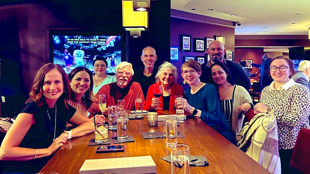 AmyOxentenkoMD's tweet photo. Full 3 days of @acgme IM #ReviewCommittee work!
So honored to serve as Vice Chair and be the #WingWoman to the super ⭐️ Chair, @CherylOMalley!
Amazing to have reunion event w/those who rotated off during pandemic! 🥰
(and yes, we got a TON of work done)! 😂
#Proud2BACGME https://t.co/VT1GDJzvl7