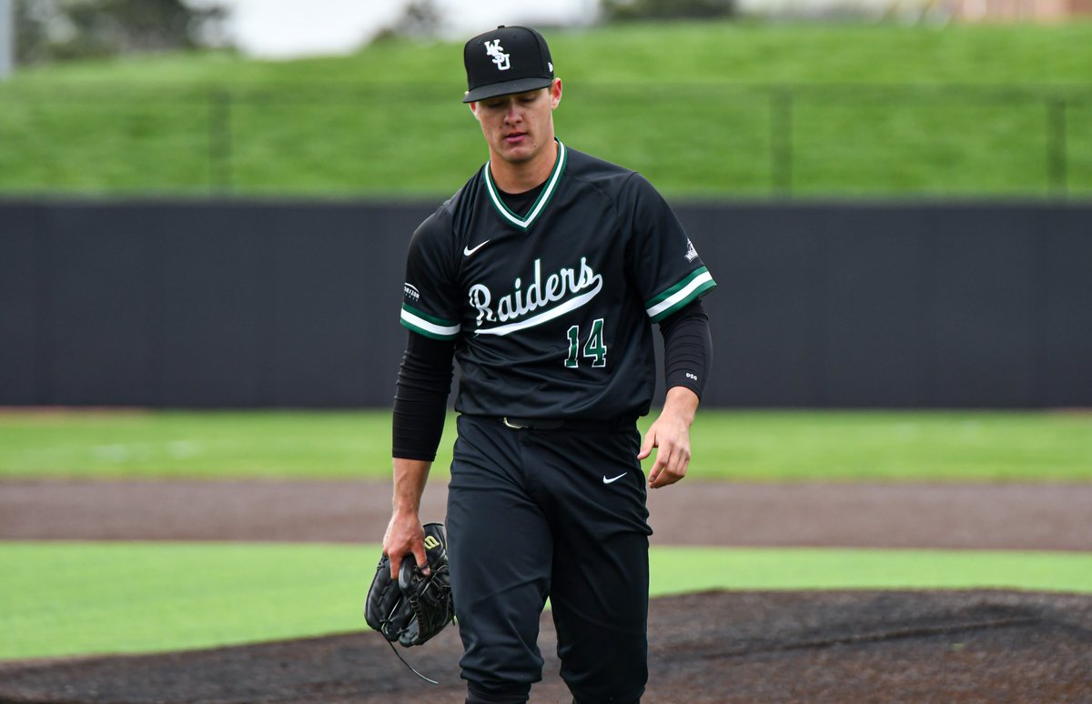 Wright State Baseball (@wsuraidergang) on Twitter photo Have a day, <a href="/JakeShirk14/">Jake Shirk</a>!
Career-high 9οΈβ£ K's: β
Season-high 7οΈβ£ IP: β
#Raidergang | #BuildtheMonster Have a day, <a href="/JakeShirk14/">Jake Shirk</a>!
Career-high 9οΈβ£ K's: β
Season-high 7οΈβ£ IP: β
#Raidergang | #BuildtheMonster
