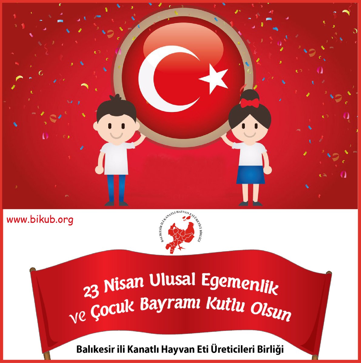 BikubBalikesir's tweet photo. 23 Nisan Ulusal Egemenlik ve Çocuk Bayramı Kutlu Olsun. https://t.co/fiQ0Ky1Hoe https://t.co/tEDBbYoNKu