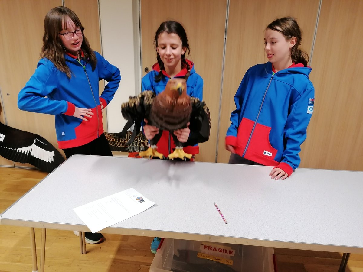 GGTweedbank's tweet photo. Thank you Philip from https://t.co/FqFHzfhERz for joining us so we could find out more about the South of Scotland Golden Eagle Project. https://t.co/q3XV7bNnoG