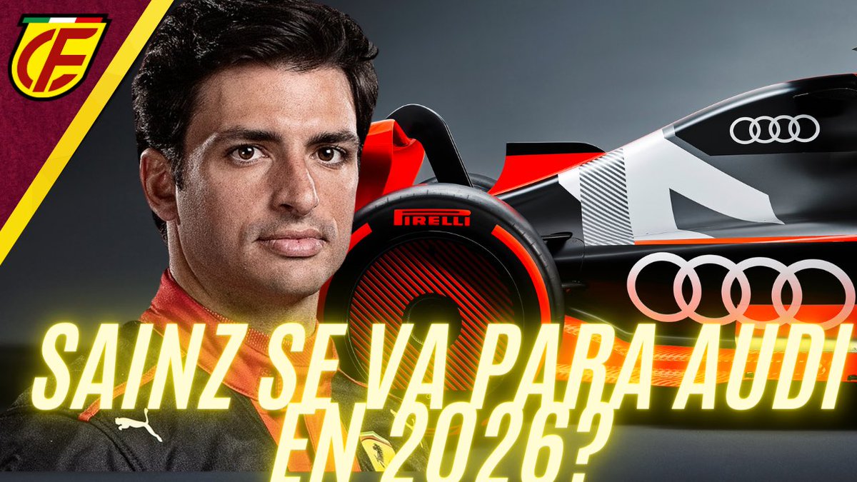 CorazonFerrari's tweet photo. Ya esta subido al canal el análisis sobre el interés de Audi para llevarse a #sainz  en 2026 y las declaraciones de Carlos 🇪🇸 al respecto.

https://t.co/hlvzSNnQgu

Los espero :)

#essereferrari https://t.co/sbJrajerPT