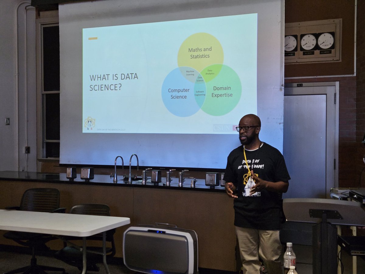 mrs_englert's tweet image. Had a great time alongside LBUSD, LBCC, and CSULB students and faculty learning about the field of data science, its application within EVERY industry, and doing some data analysis using RStudio! #matheveryday #datascience #proudtobelbusd #datadayatthebeach