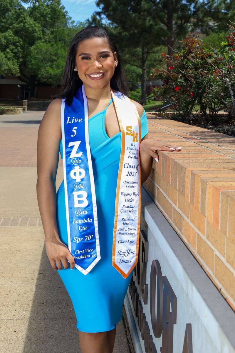 rayjaaturner's tweet photo. “Once you know what failure feels like, determination chases success."

Bachelor of Science in Biomedical Science Pre-Med #finiSHed #ZetasGraduate https://t.co/ByMNiAxaAE
