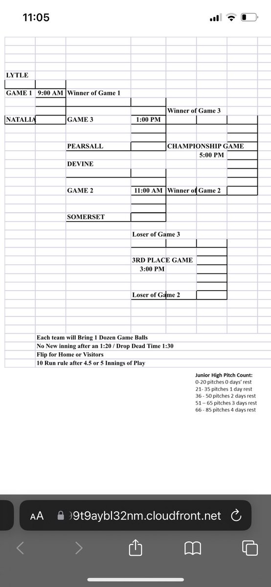Lytle JH Athletics (@jh_lytle) on Twitter photo Jr High District Tournament underway on this beautiful day!! <a href="/LytleJHS/">Lytle Junior High</a> <a href="/RaygosaMark/">Mark Raygosa</a> Jr High District Tournament underway on this beautiful day!! <a href="/LytleJHS/">Lytle Junior High</a> <a href="/RaygosaMark/">Mark Raygosa</a>