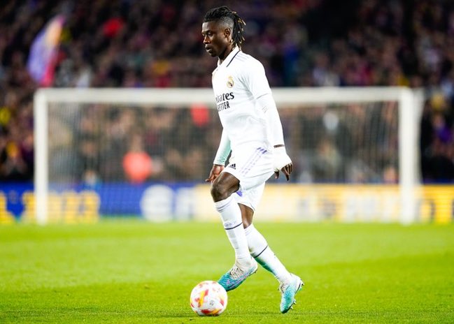 _BeFootball's tweet photo. Eduardo Camavinga, c’est trop. Quel match encore il nous sort 🤯🇫🇷 https://t.co/akqF0J5Smm