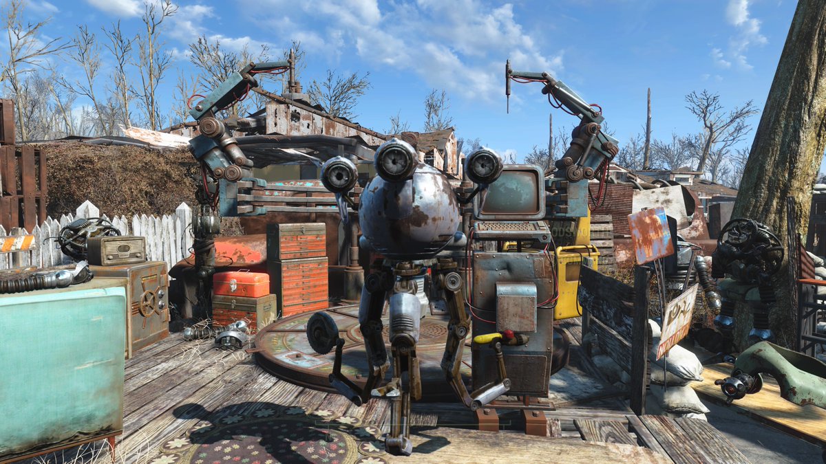 StarbornNomad's tweet image. Codsworth v2 #Fallout4 #Automatron #PS4share