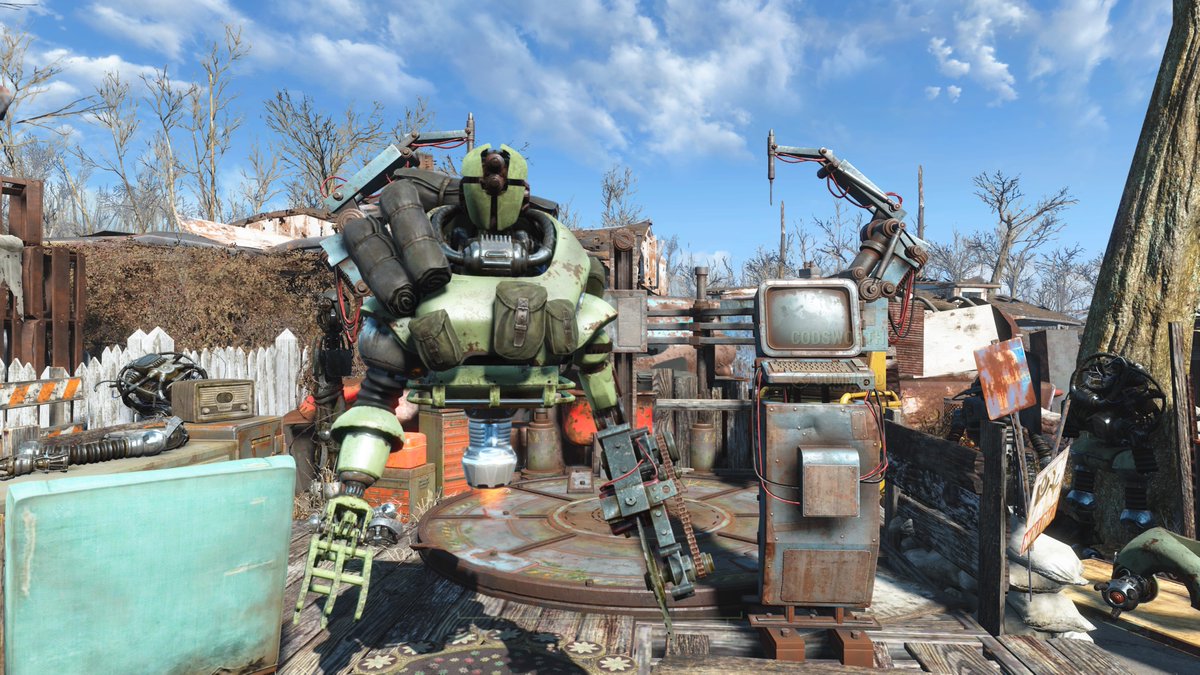 StarbornNomad's tweet image. Codsworth v2 #Fallout4 #Automatron #PS4share