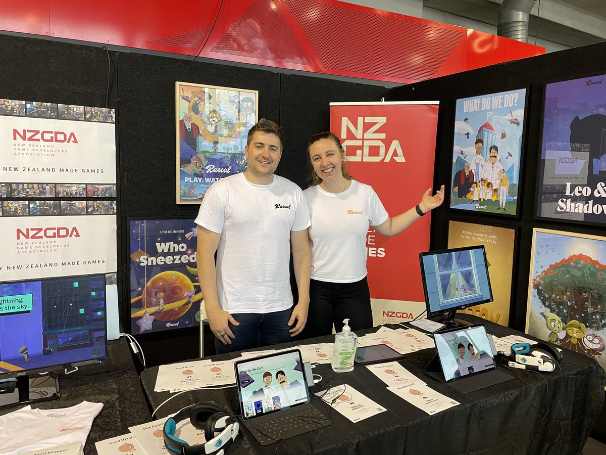 RascalApp's tweet image. Come on down to @Armageddonexpo in Welly today to check out some Rascal stories!!