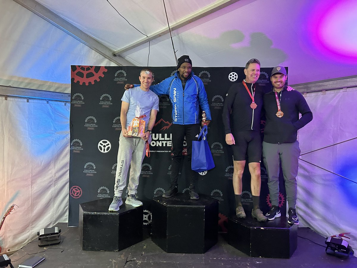 Share the load - ride #FordC2TUltra, presented by #KingPrice, as a Relay Team of 2. Congrats to our top 3 teams! 🥇 Stefano & Natalie 10:55:53 🥈 Dave & Hannah 11:28:06 🥉 Mags & Peter 11:58:29. Results ➡️ c2tmtb.co.za/results/ #ToughestGravelGrinderSA #Ford