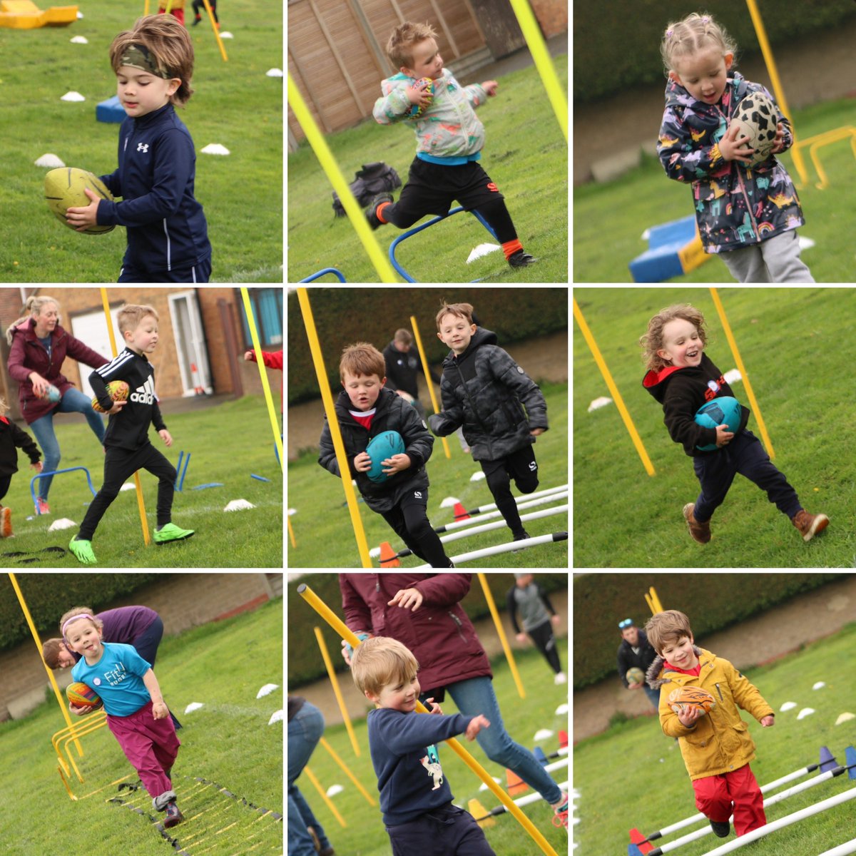 When coach Stewart says there is only ten seconds left so you give it 110% and run your socks off! Smashed it! #doncastersport #kidssport #rugbykids