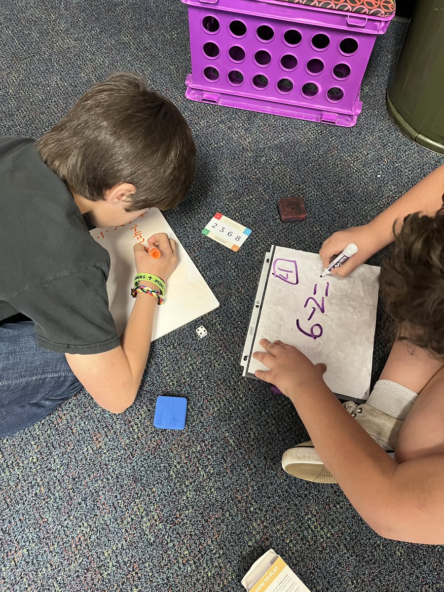 Introduced my 4th graders to <a href="/gregtangmath/">Greg Tang</a> Expresso game! They 💗 it! It’s so versatile and easy to individualize for students who are ready to incorporate 2, 3, or 4 numbers, plus they choose the math operation. 💪🏻🧠#pleproud <a href="/LSR7/">Lee's Summit R-7 Schools</a> <a href="/Mott_Leader/">Leslie Mott</a> <a href="/lsedfoundation/">Lee's Summit Educational Foundation</a> grant