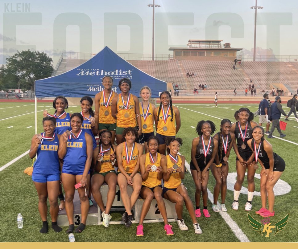 kftrackgirls's tweet photo. Congratulations to the 2023 Area 15/16 4x400m Relay Champion @kftrackgirls !! Way to take care of business!! Region II 6A Championships in Waco..."We Comin'..."
#KFBAMN23
#BackIIBusiness
#FTF
In It To Win It All๐ https://t.co/m7IEt2kuAV